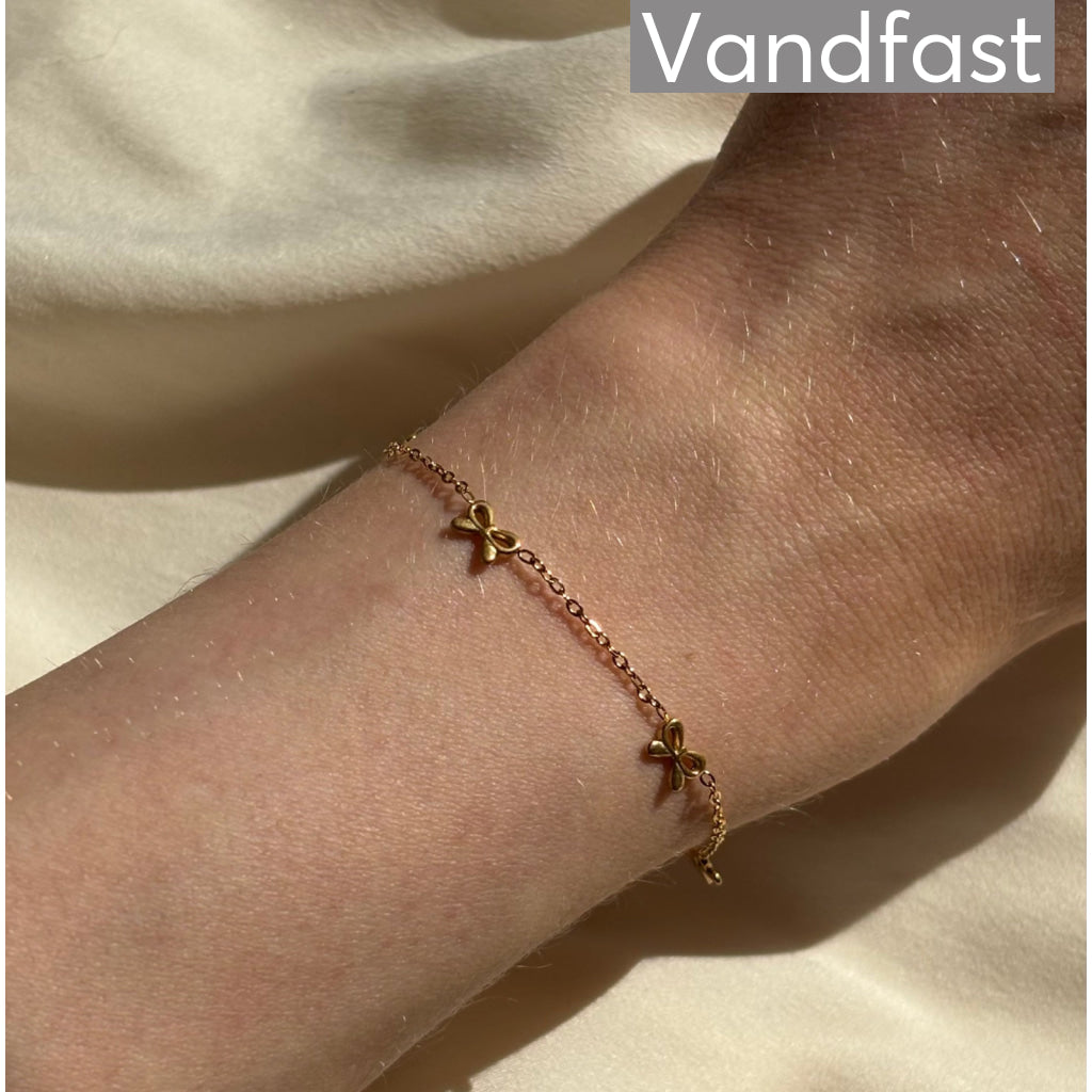 ANNEBRAUNER Bow Armbånd 18K Guldbelagt - Armbånd