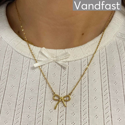 Annebrauner Butterfly Bow Necklace