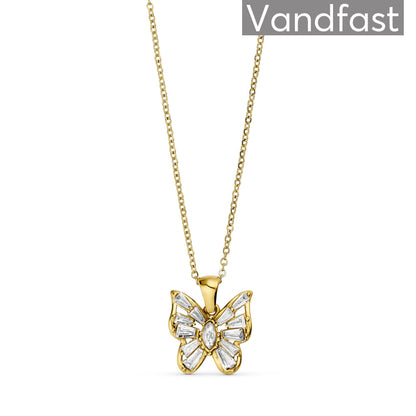 ANNEBRAUNER Butterfly Halskæde 18K Guldbelagt