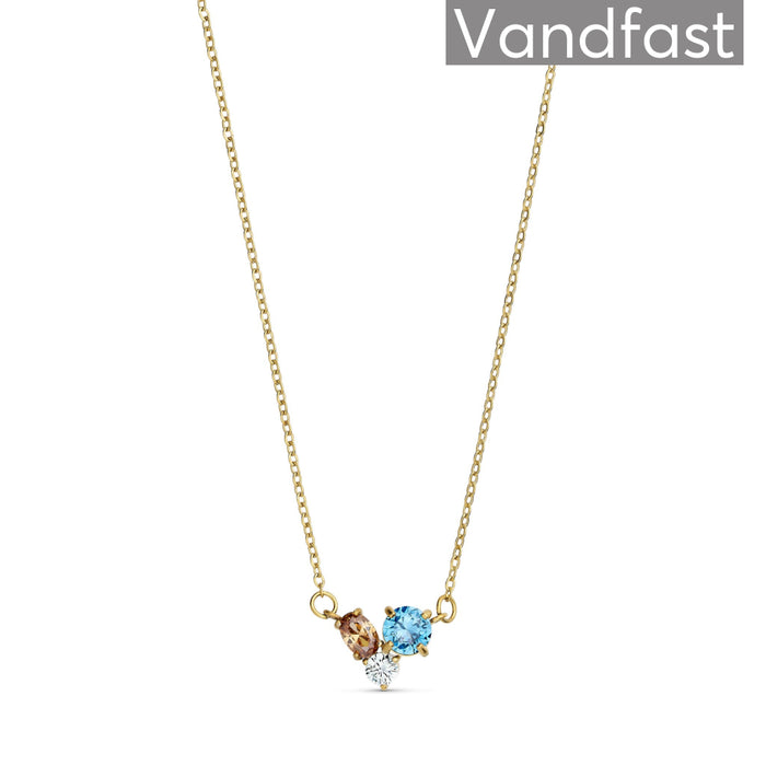 ANNEBRAUNER Chloé Halskæde 18K Guldbelagt