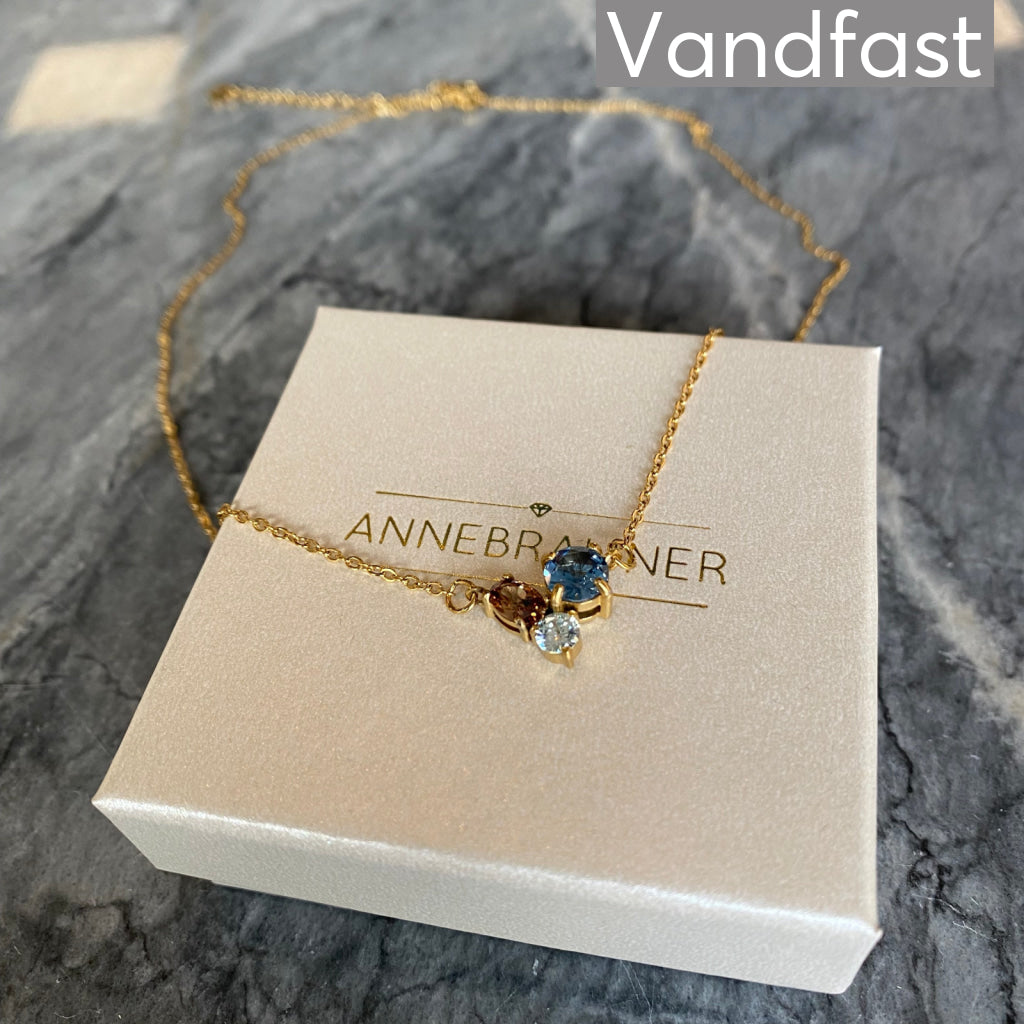 ANNEBRAUNER Chloé Halskæde 18K Guldbelagt