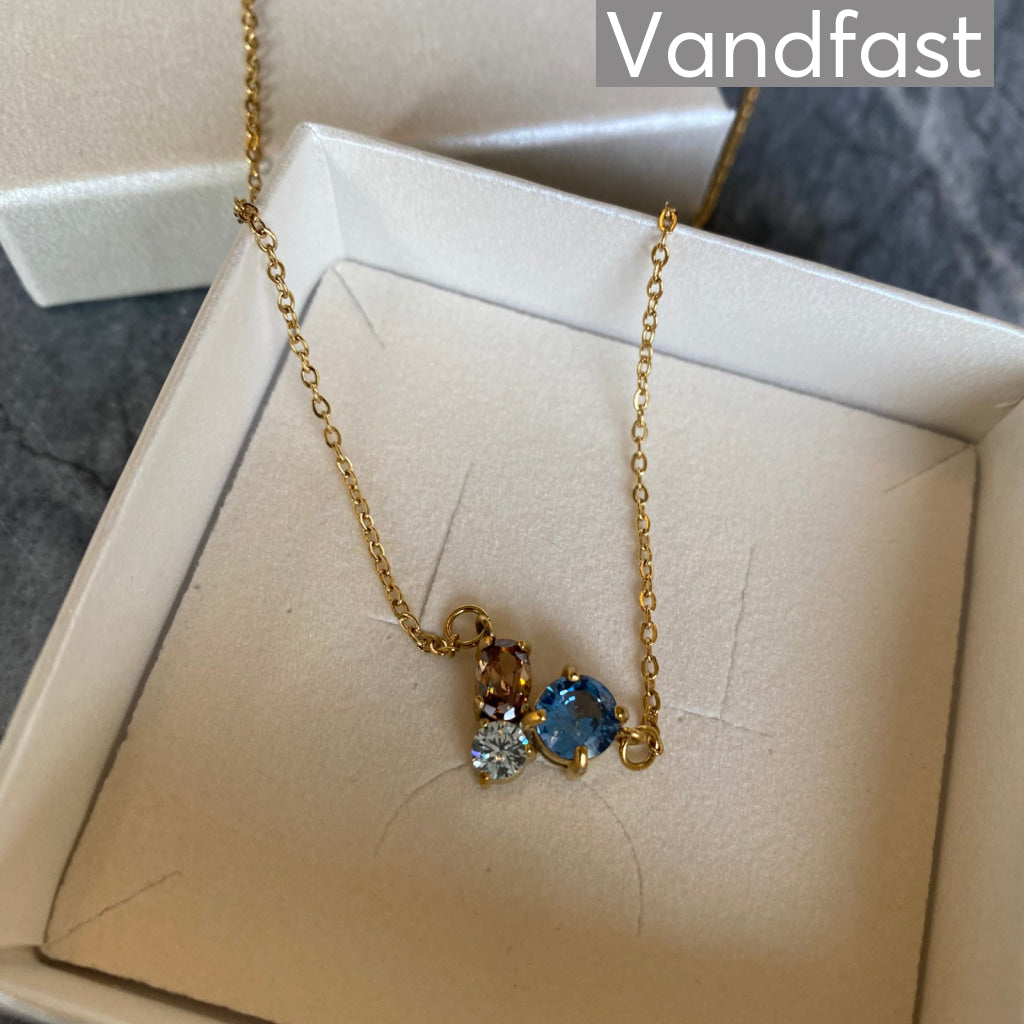 ANNEBRAUNER Chloé Halskæde 18K Guldbelagt