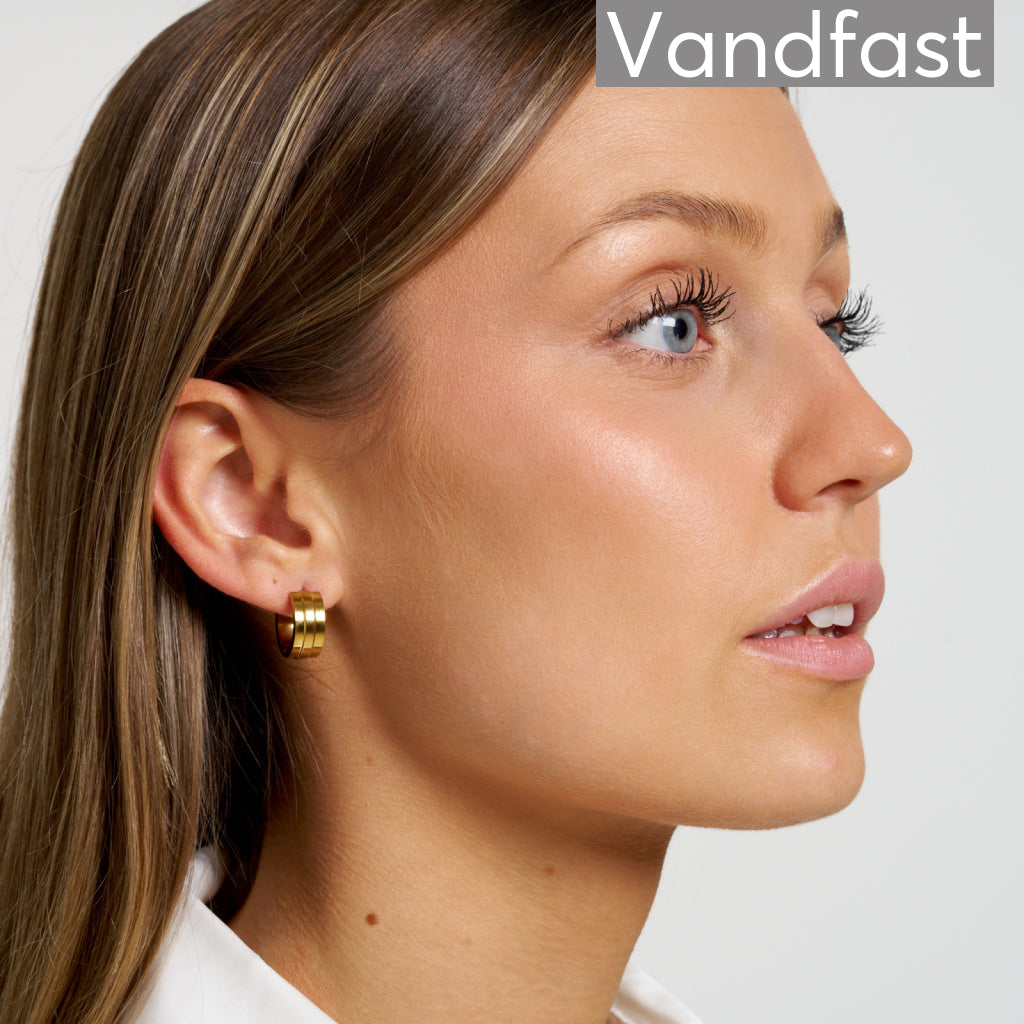 ANNEBRAUNER Chunky Hoop 18K Guldbelagt