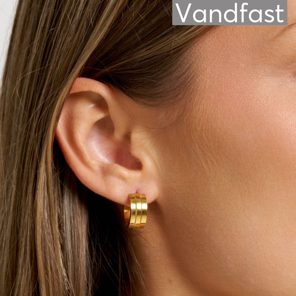 ANNEBRAUNER Chunky Hoop 18K Guldbelagt