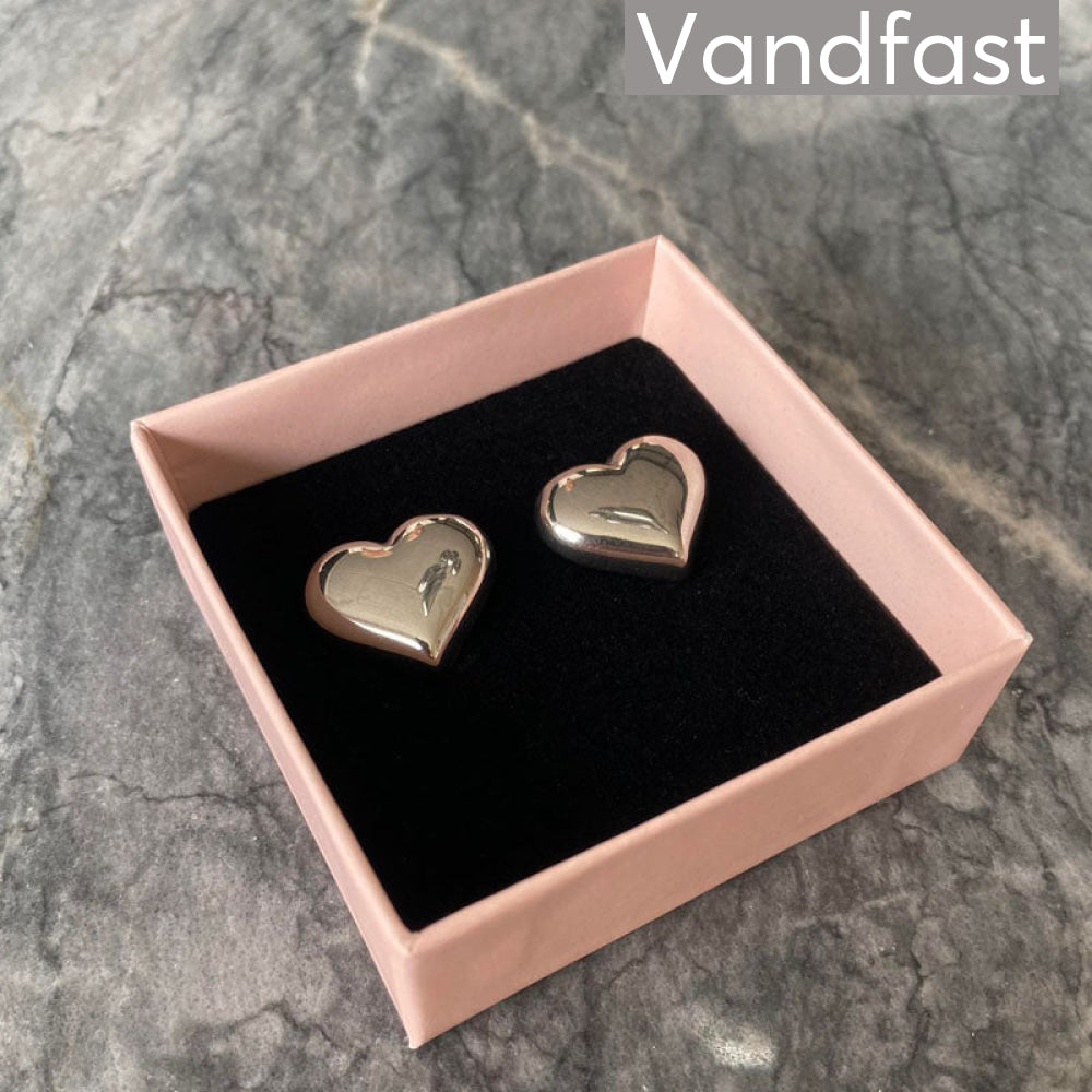Annebrauner Chunky Palermo Heart Earrings