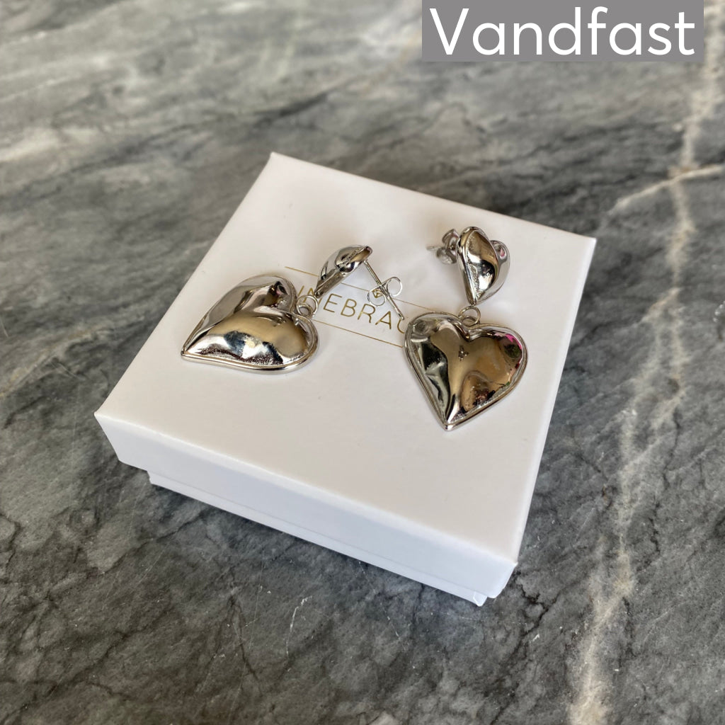 ANNEBRAUNER Chunky Wien Heart Earrings