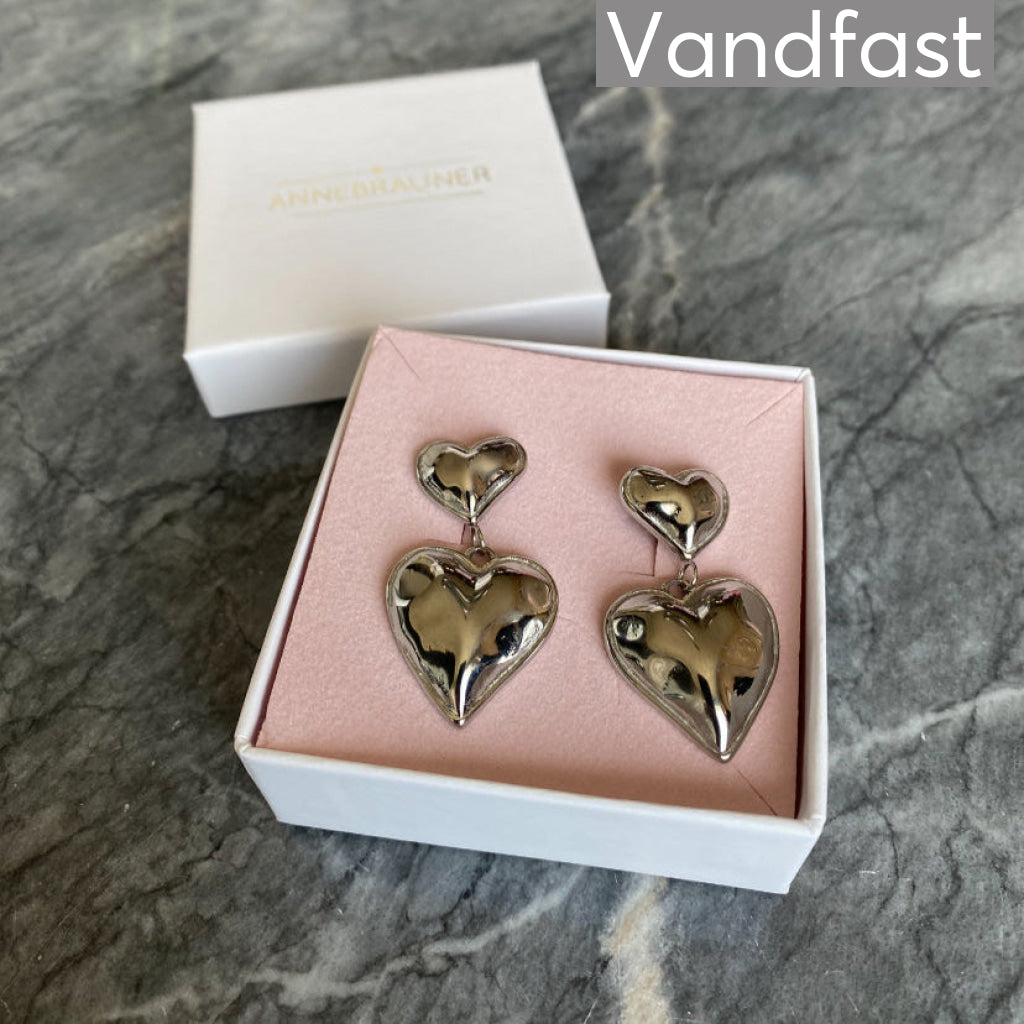 ANNEBRAUNER Chunky Wien Heart Earrings