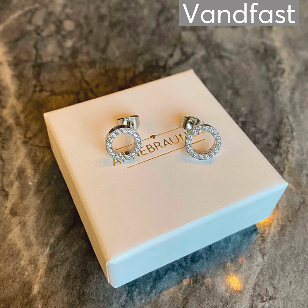 Annebrauner Circle Stones Ørering