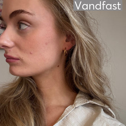 ANNEBRAUNER Classic Hoops Big øreringe 18K Guldbelagt - Ørering