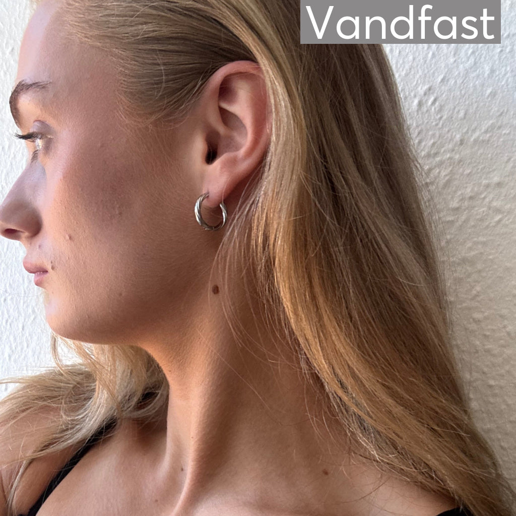 ANNEBRAUNER Classic Hoops Big øreringe - Ørering