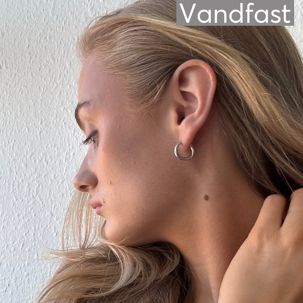 ANNEBRAUNER Classic Hoops Medium øreringe - Ørering