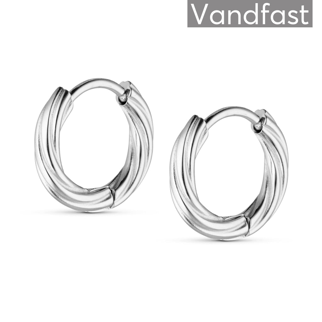 ANNEBRAUNER Classic Hoops Medium øreringe - Ørering