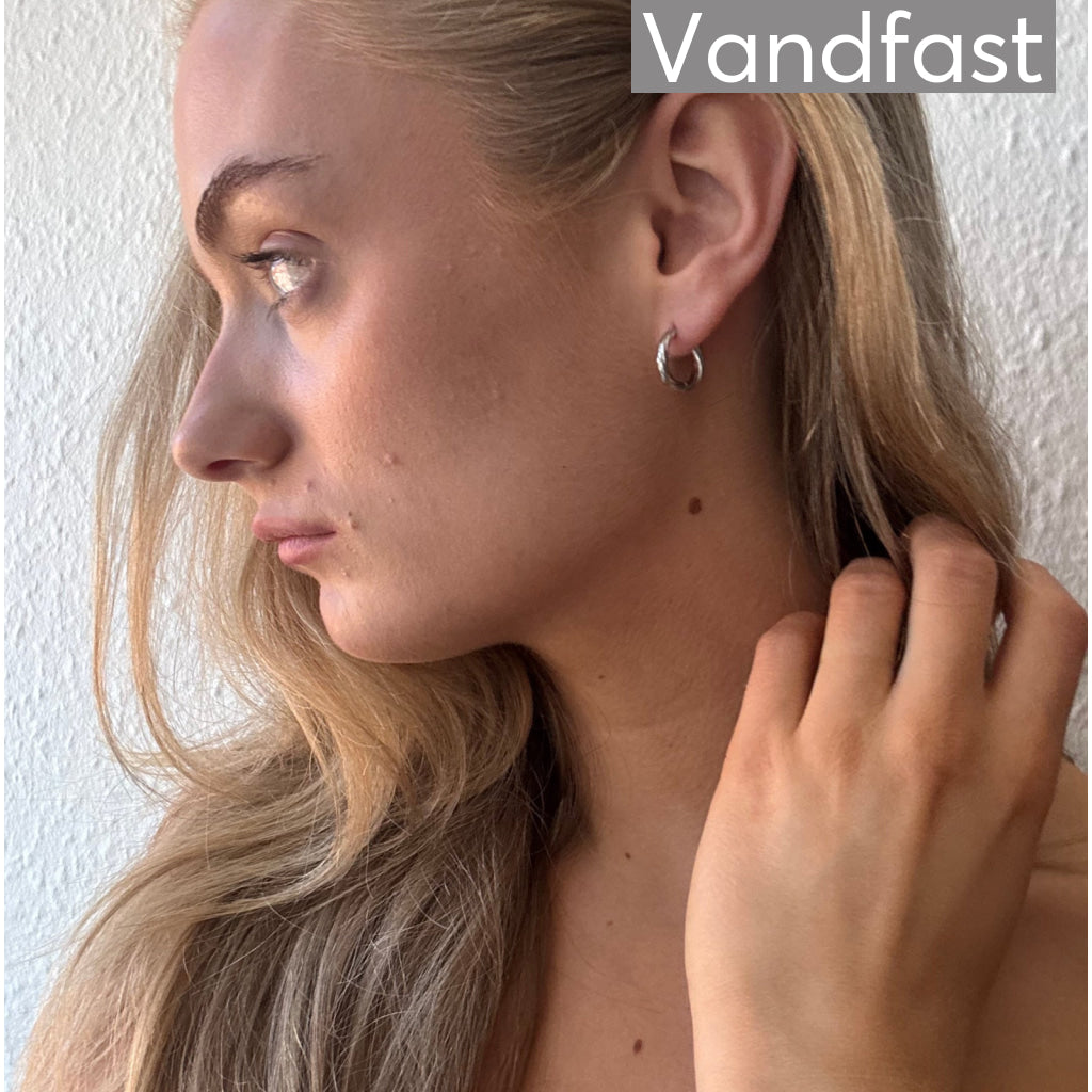 ANNEBRAUNER Classic Hoops Medium øreringe - Ørering