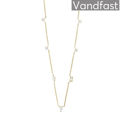ANNEBRAUNER Classy Exclusive Halskæde 18K Guldbelagt - Halskæde