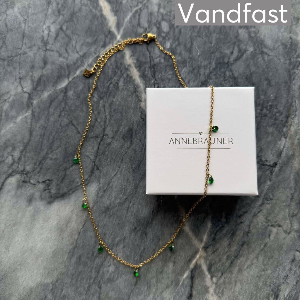 Annebrauner Classy Necklace Green