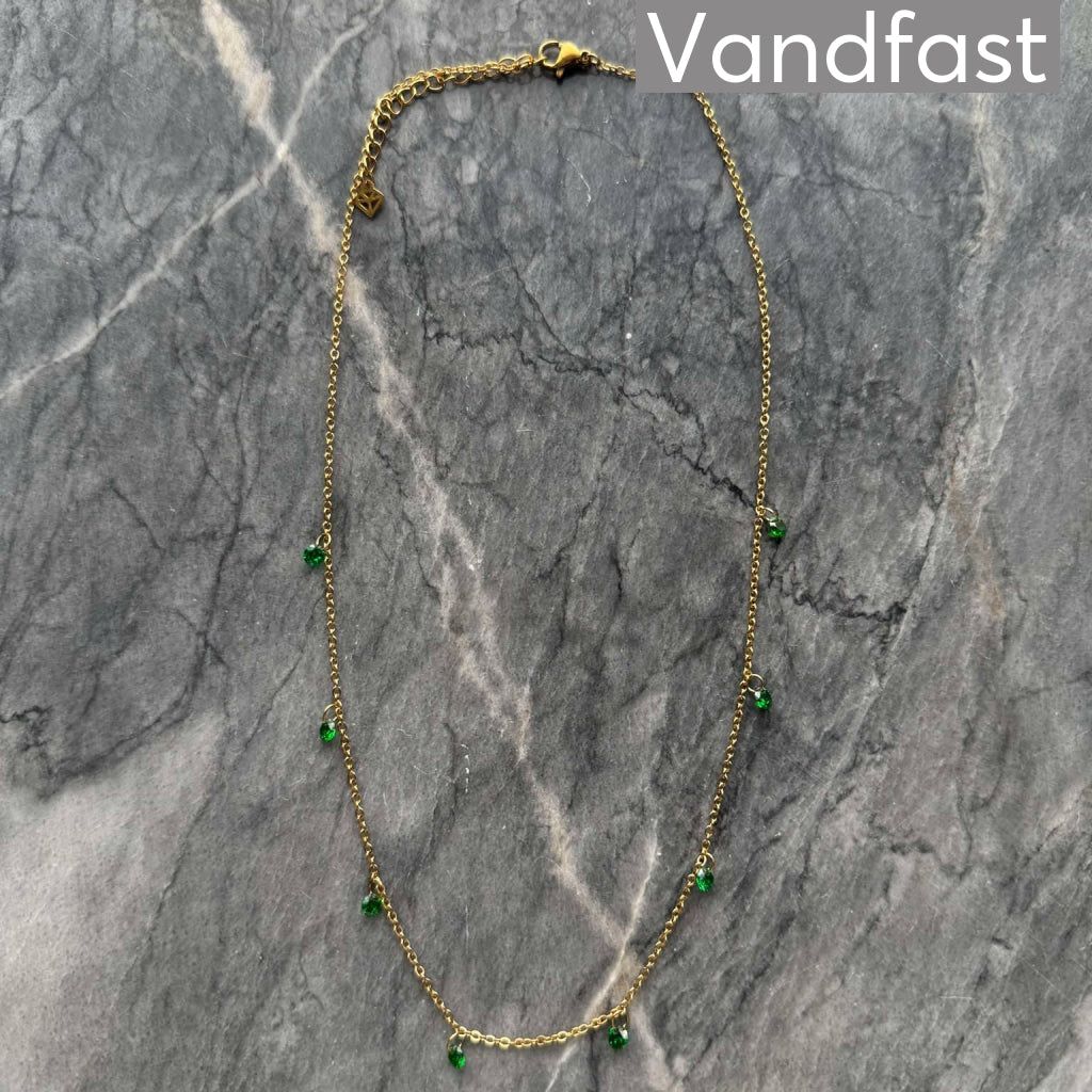 Annebrauner Classy Necklace Green