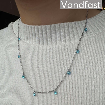 Annebrauner Classy Necklace Aquamarine