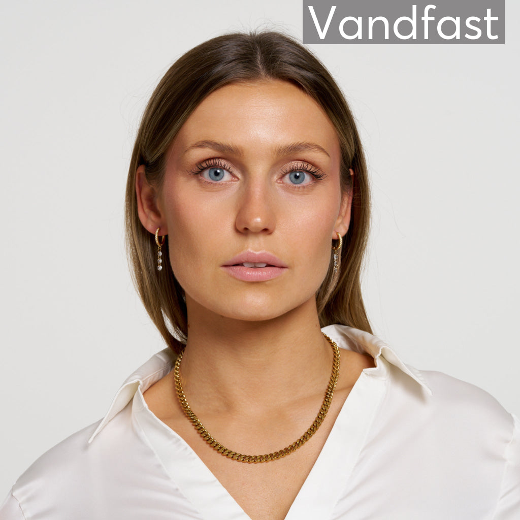 ANNEBRAUNER Classy Øreringe 18K Guldbelagt