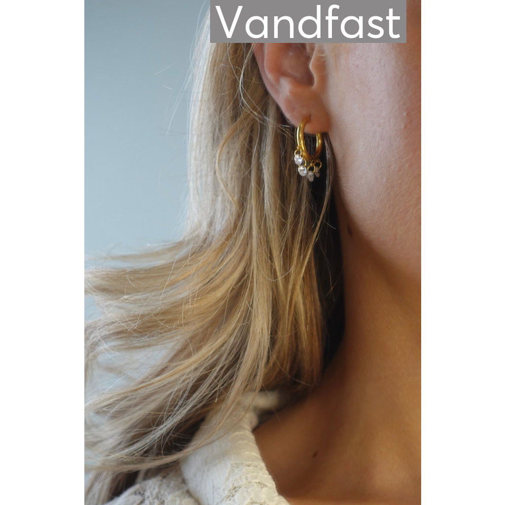 ANNEBRAUNER Classy Øreringe 18K Guldbelagt