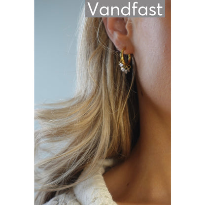 ANNEBRAUNER Classy Øreringe 18K Guldbelagt