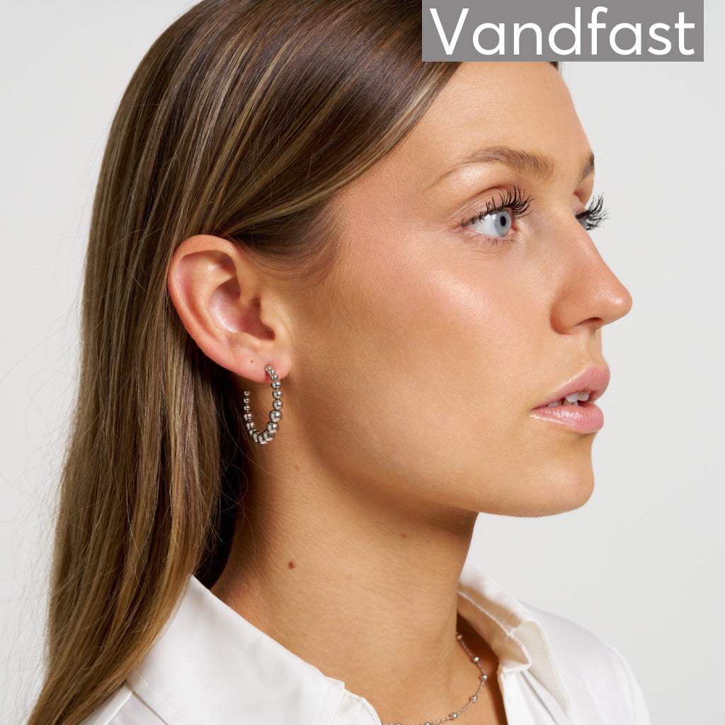 ANNEBRAUNER Creole Ball Øreringe