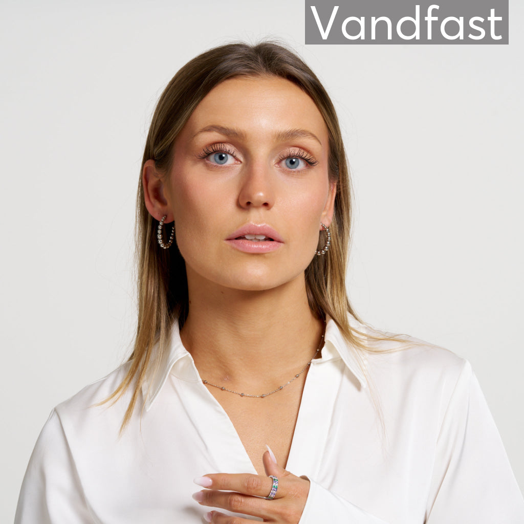 ANNEBRAUNER Creole Ball Øreringe