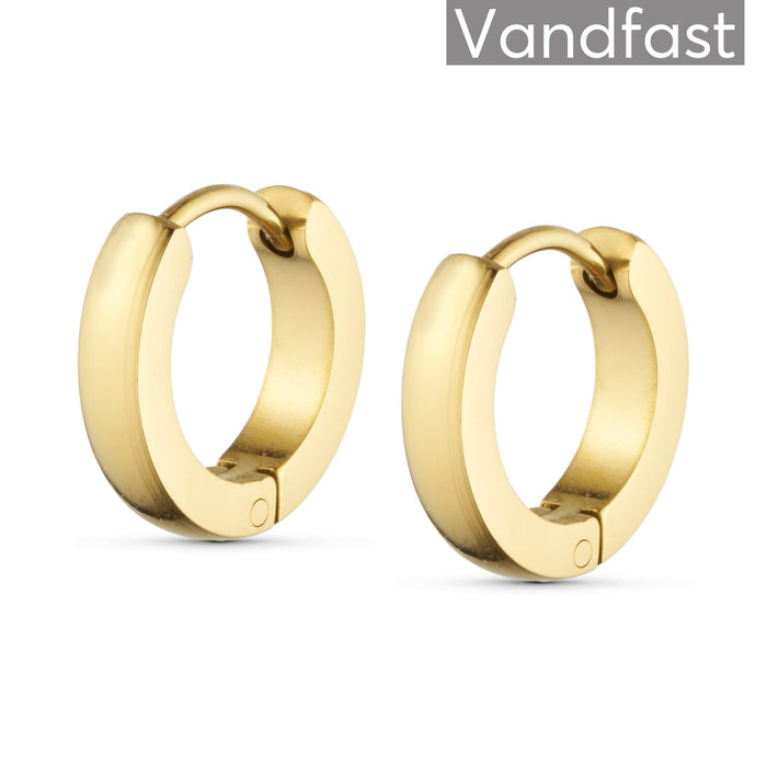 ANNEBRAUNER Creole Basic Øreringe 18K Guldbelagt