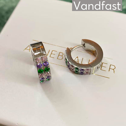 Annebrauner Creole Double Line Green/Pink Mix