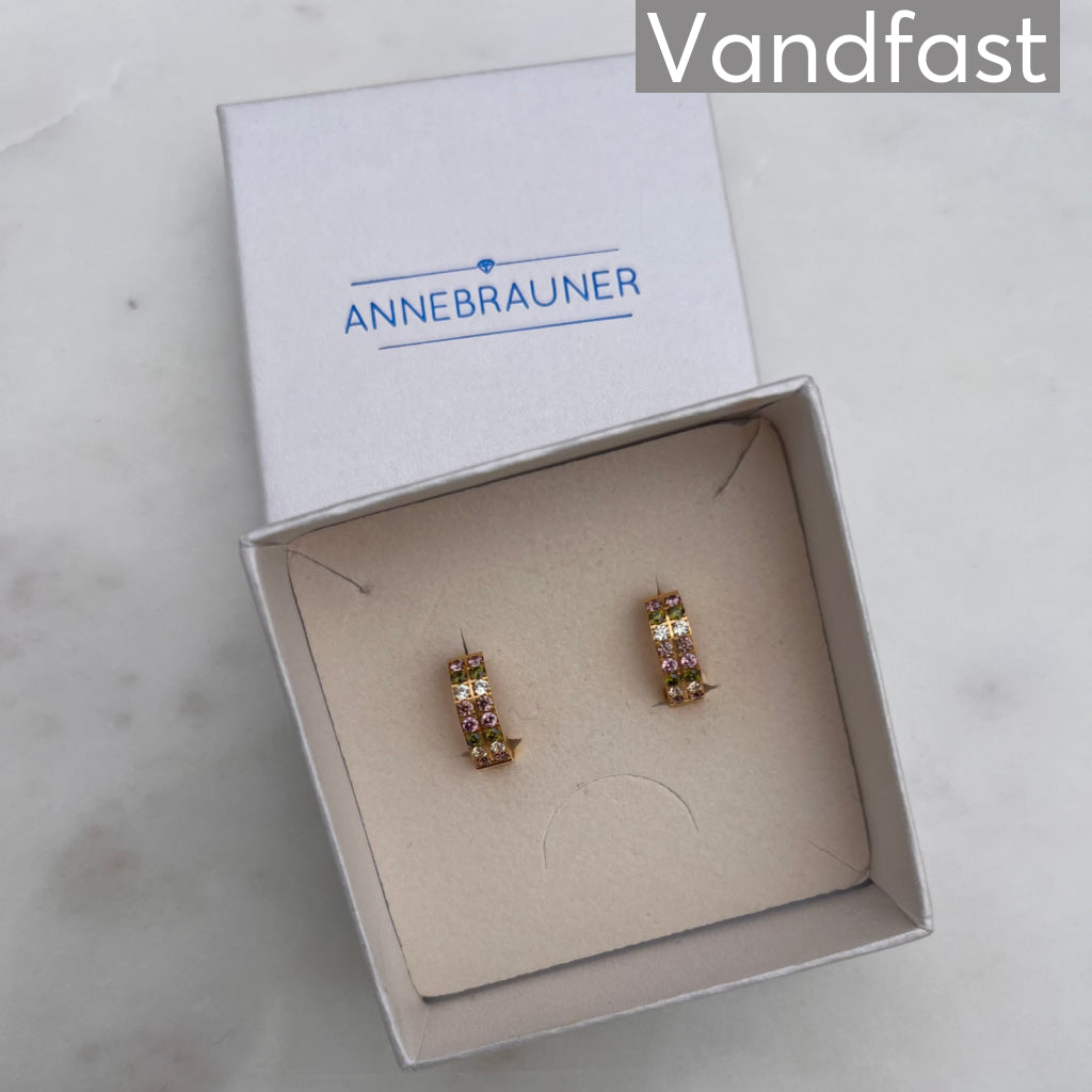 ANNEBRAUNER Creole Double Line Limited Edition 18K Guldbelagt - Ørering