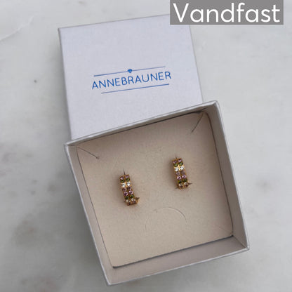 ANNEBRAUNER Creole Double Line Limited Edition 18K Guldbelagt - Ørering