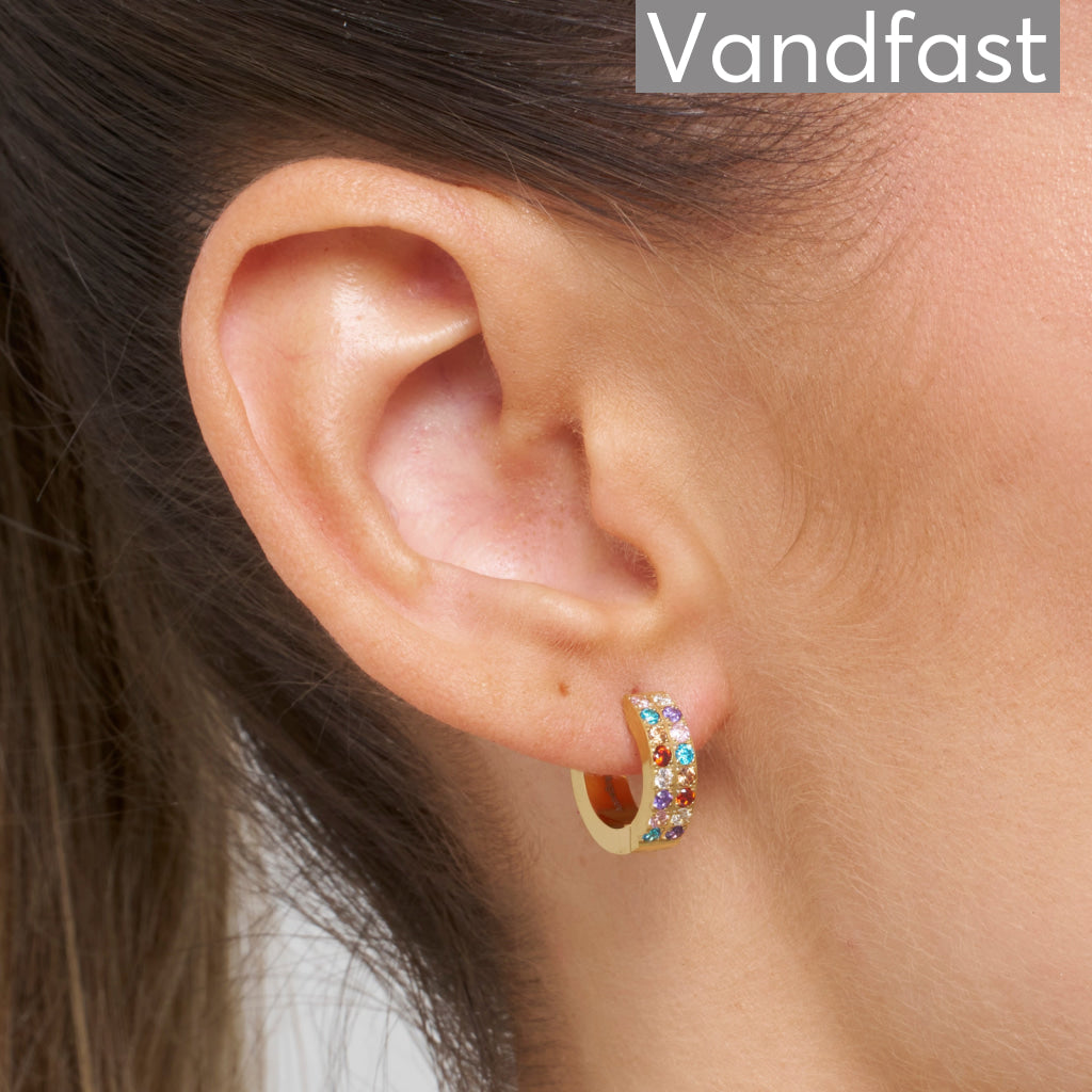 Annebrauner Creole Double Line Multicolor Ørering