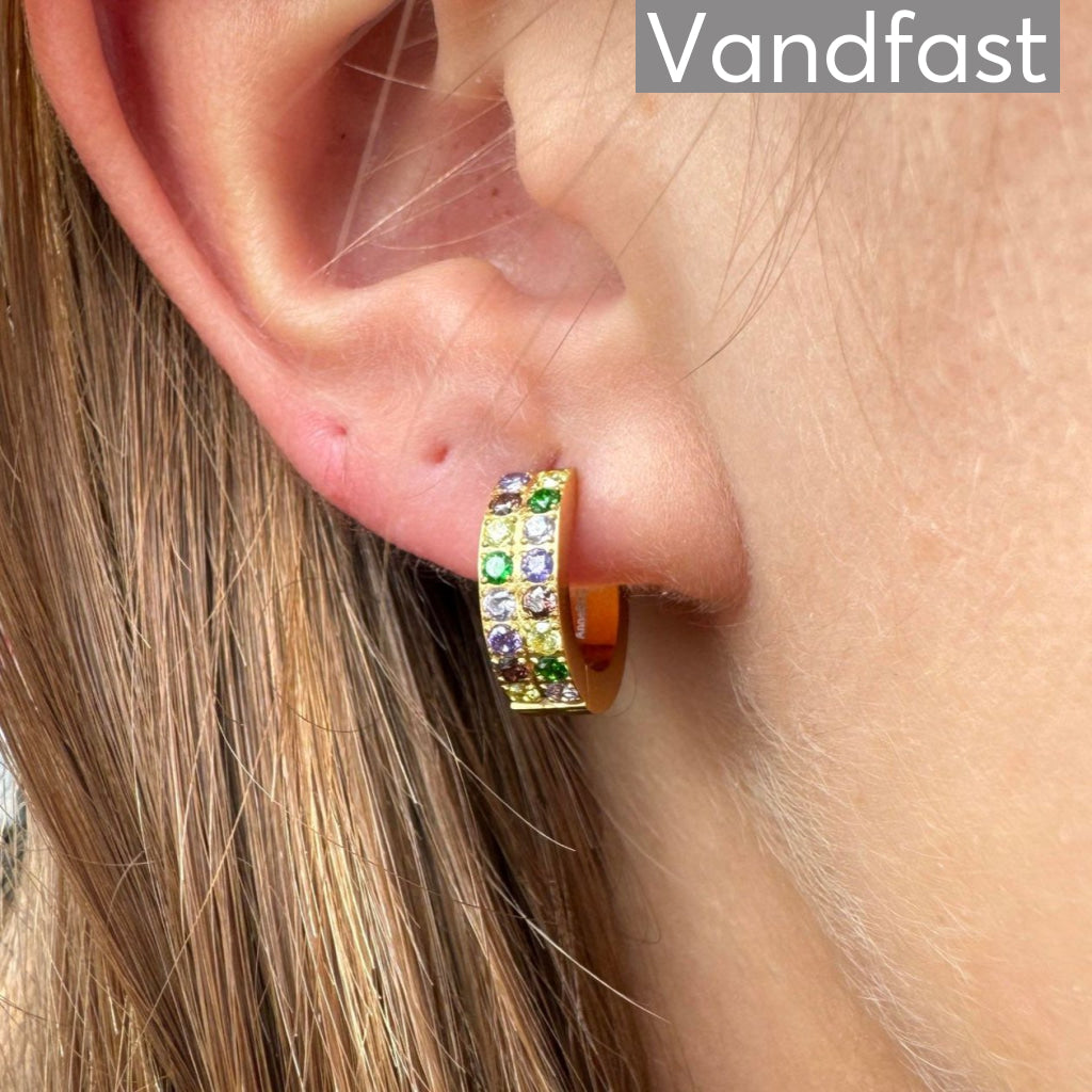 Annebrauner Creole Double Line Purple/Green Mix