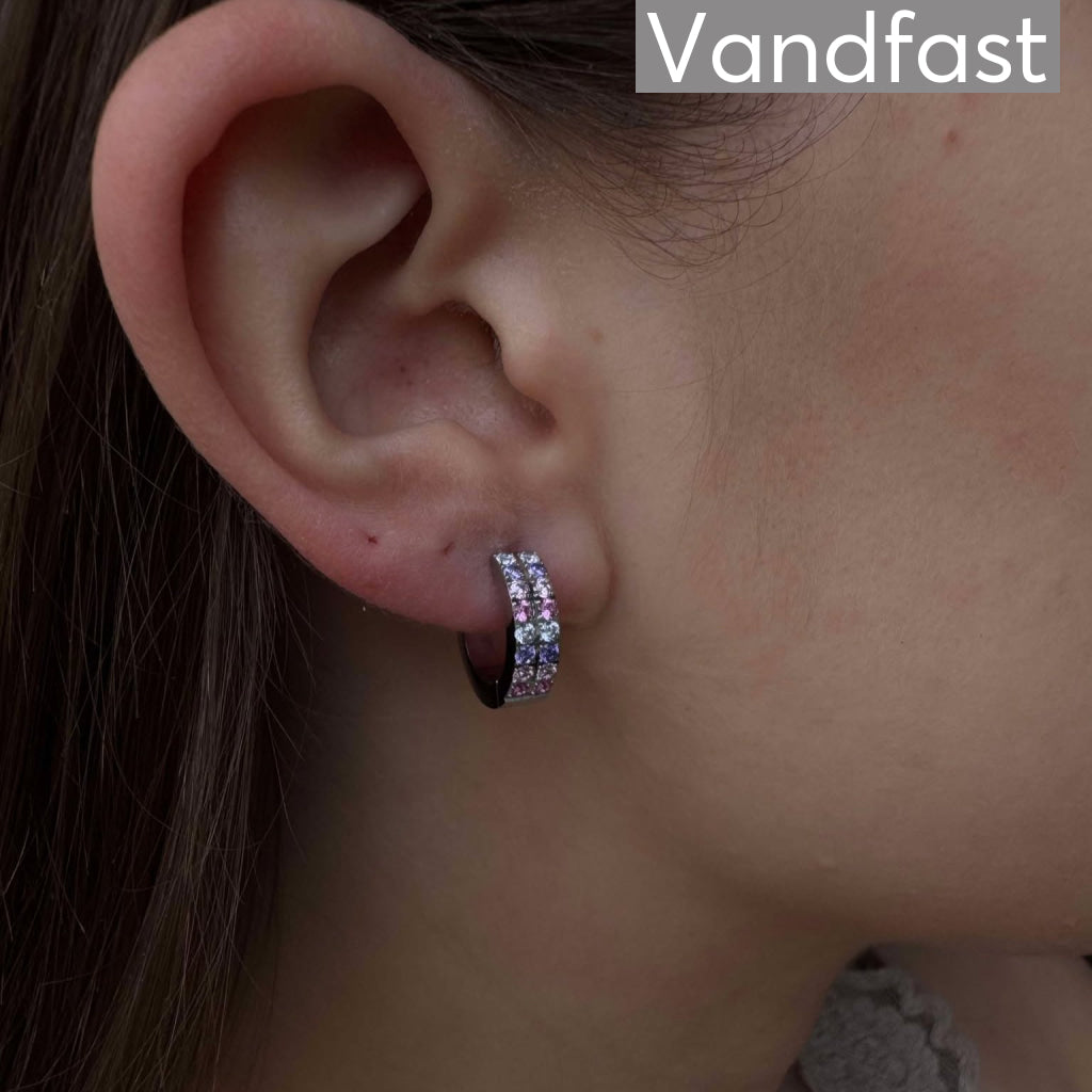 Annebrauner Creole Double Line Rose/Violet Mix