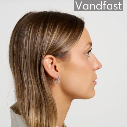 ANNEBRAUNER Creole Heart Øreringe