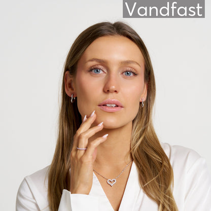 ANNEBRAUNER Creole Heart Øreringe