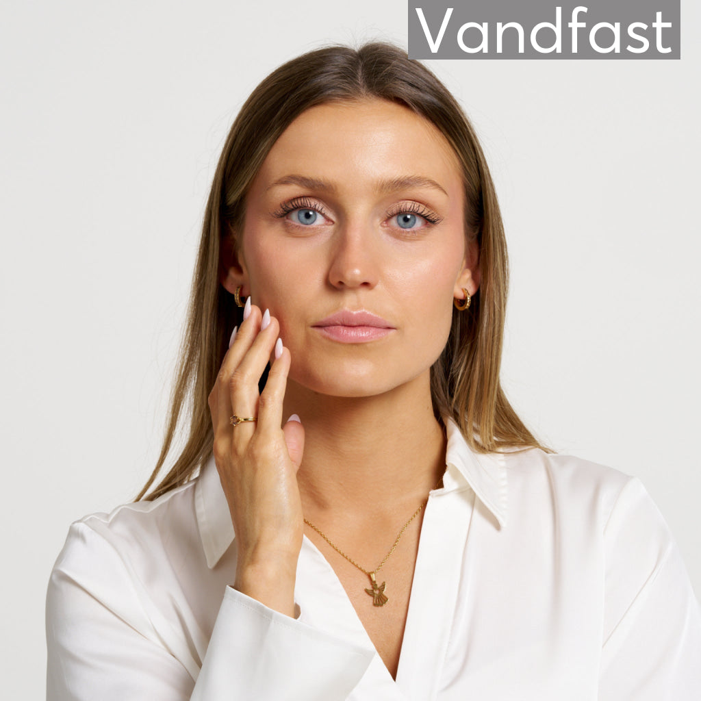 ANNEBRAUNER Creole Line Coffee Ørering 18K Guldbelagt