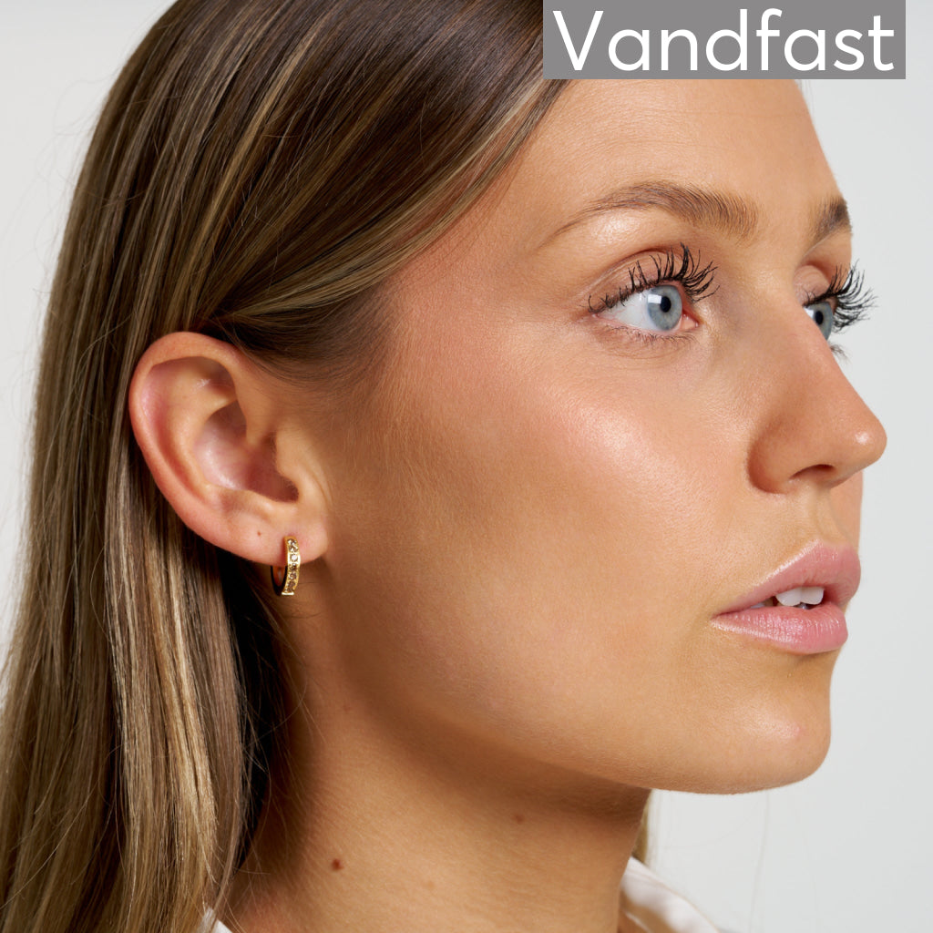 ANNEBRAUNER Creole Line Coffee Ørering 18K Guldbelagt