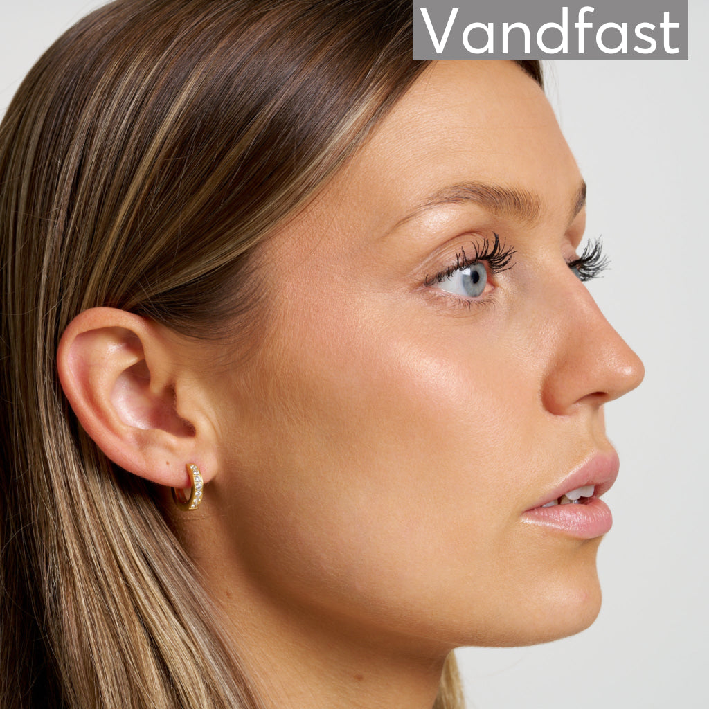 ANNEBRAUNER Creole Line Øreringe 18K Guldbelagt Ørering