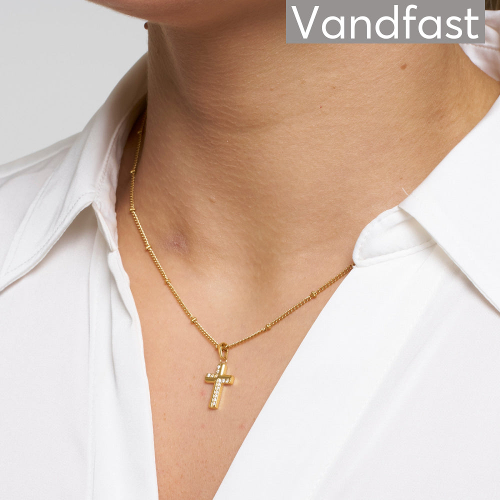 Annebrauner Cross Necklace 45Cm