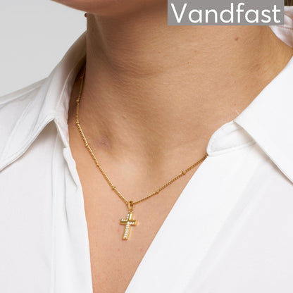 Annebrauner Cross Necklace 45Cm