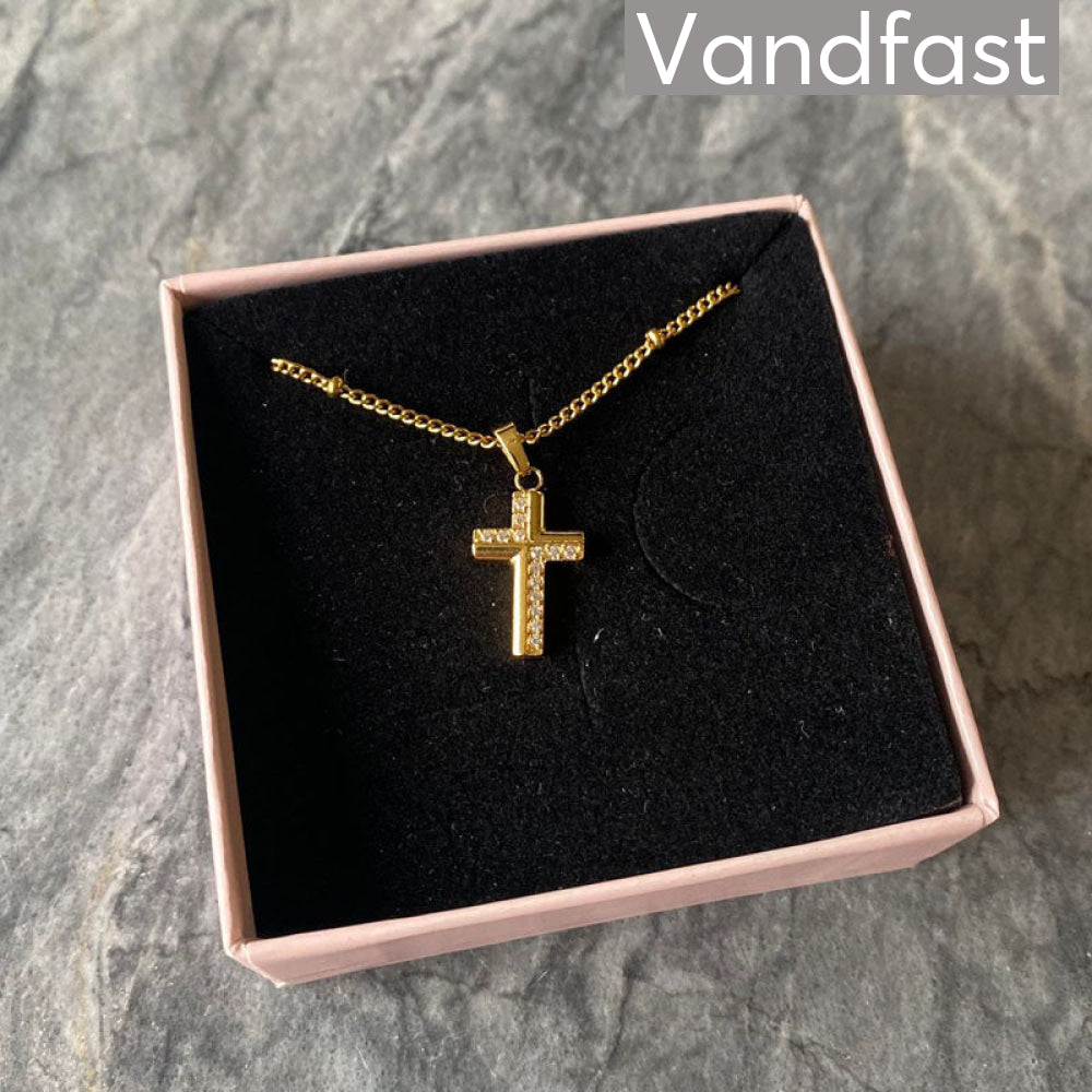 Annebrauner Cross Necklace 45Cm