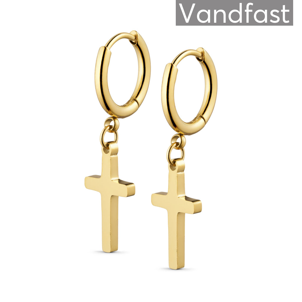 Annebrauner Cross Earrings