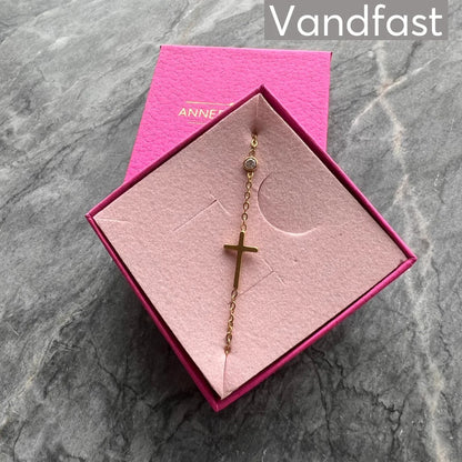 ANNEBRAUNER Cross Zirconia Bracelet