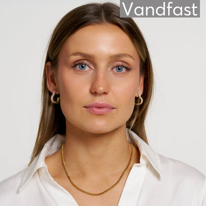 ANNEBRAUNER Deluxe Heart Øreringe 18K Guldbelagt