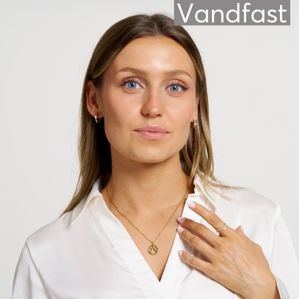 ANNEBRAUNER Din Bløde Pote Halskæde 18K Guldbelagt