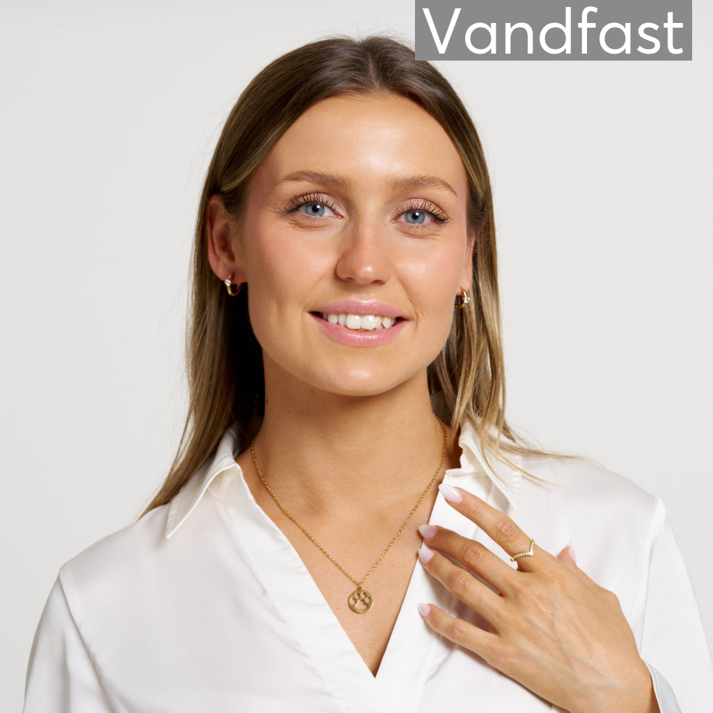 ANNEBRAUNER Din Bløde Pote Halskæde 18K Guldbelagt