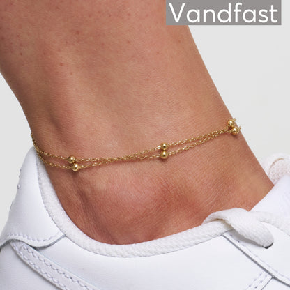 Annebrauner Double Ball Ankle Chain