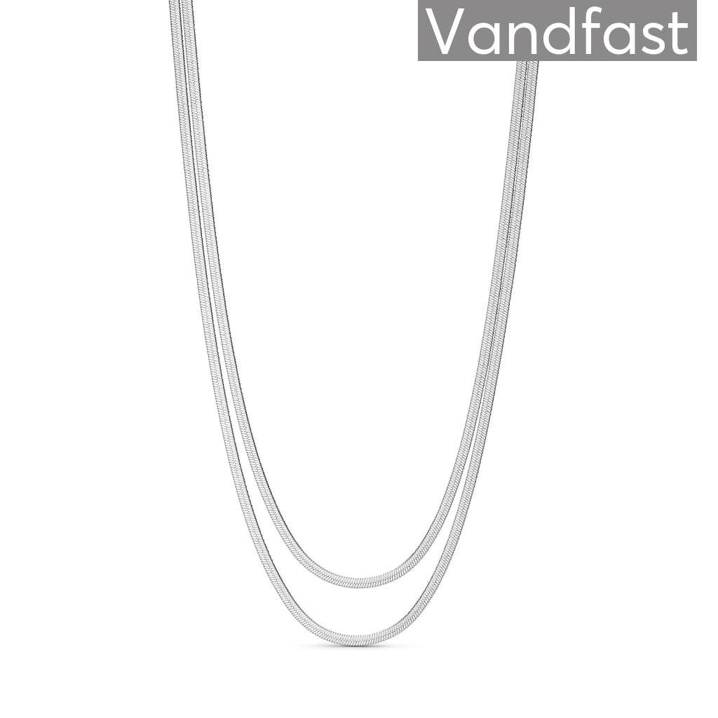 ANNEBRAUNER Double Snake Halskæde