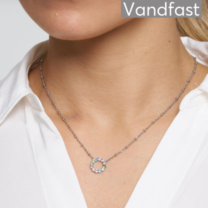 Annebrauner Dreamy Multicolor Circle Necklace