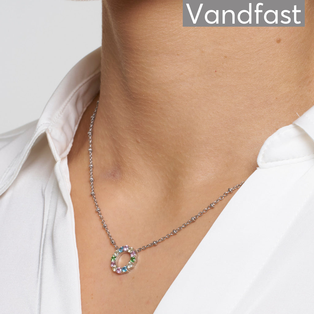 Annebrauner Dreamy Multicolor Circle Necklace